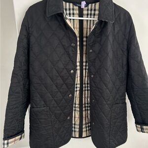 Good condition: Burberry Women’s Size Small Quilted Jacket.